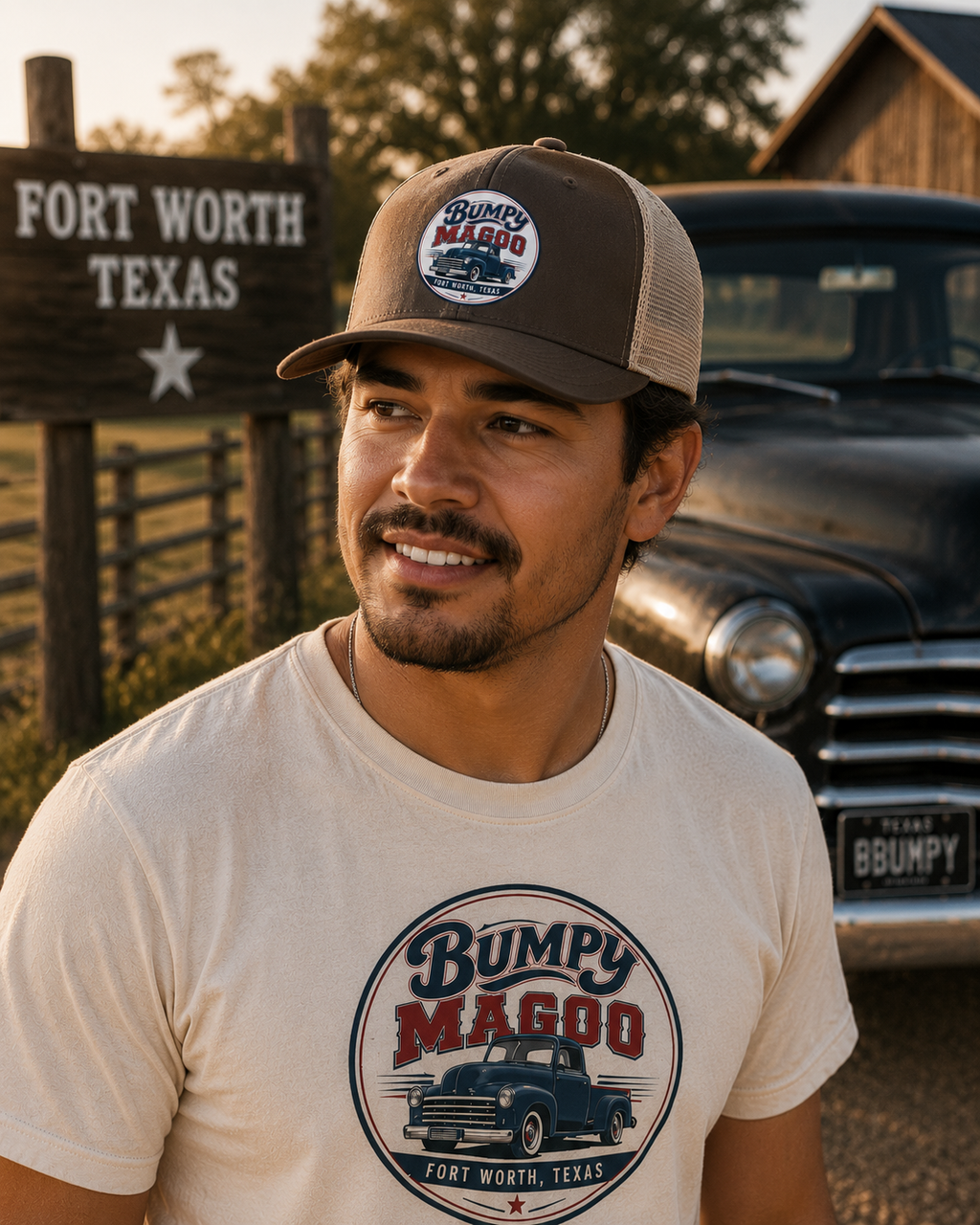 Bumpy Magoo 5-Panel Retro Trucker Cap