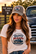Bumpy Magoo Garment Washed Trucker Cap –&nbsp; Driftwood / Khaki