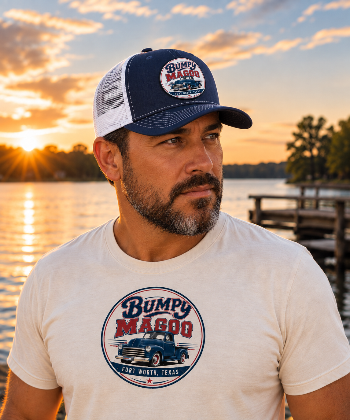 Bumpy Magoo 5-Panel Retro Trucker Cap